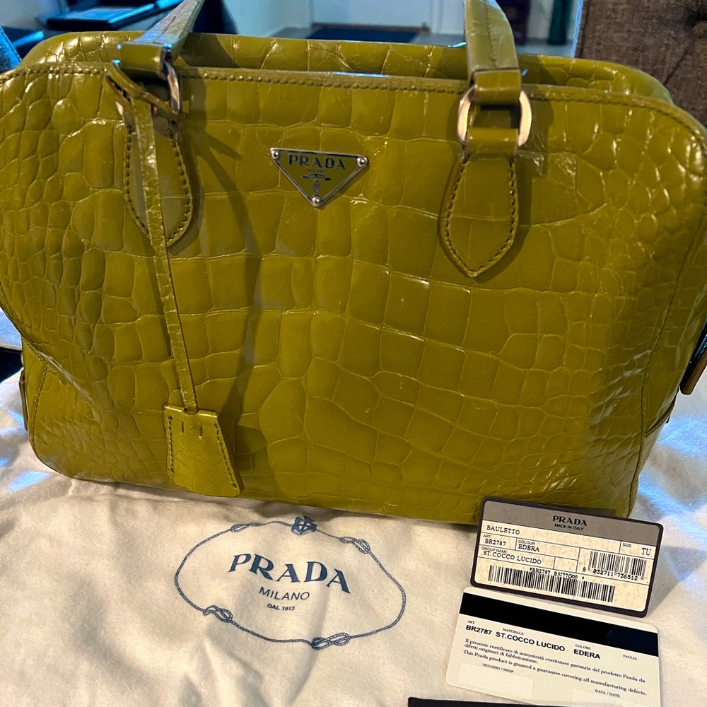 Prada Bauletto St. Cocco Lucido